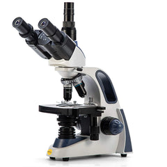 SWIFT SW380T 40X-2500XTrinocular Compound Lab Microscope with Double Layer Mechanical StageSiedentopf Head Wide-Field 10X/25X Eyepieces