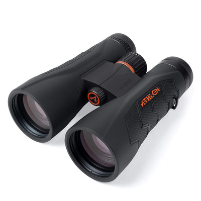 Athlon Optics 10x50 Midas G2 UHD Black Binoculars with Eye Relief for Adults and Kids High-Powered Binoculars for Hunting Birdwatching and More