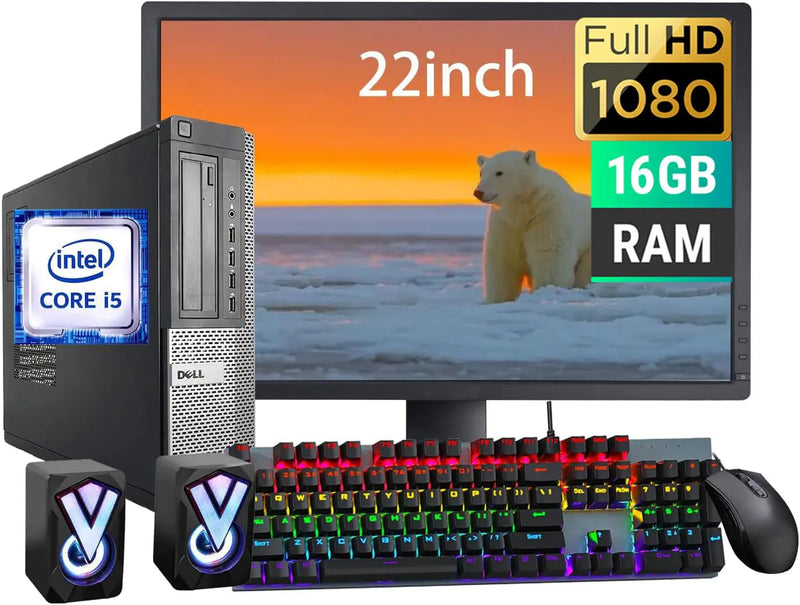 Dell Optiplex 7010 9010 SFF Desktop Computer PC Set 22