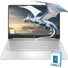 HP Pavilion Premium Laptop 15.6"" FHD Display AMD Athlon N3050 Processor 16GB RAM | 1TB SSD Long Battery Life Anti-Glare WiFi HDMI Bluetooth Windows 11 Pro w/WOWPC Bundle Silver